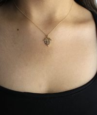 TAŞLI TASARIM KOLYE