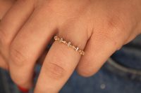 0.07 VE 0.04 KARAT PIRLANTA YÜZÜK