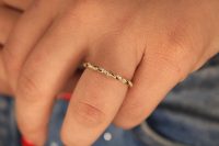 0.09 KARAT PIRLANTA YÜZÜK